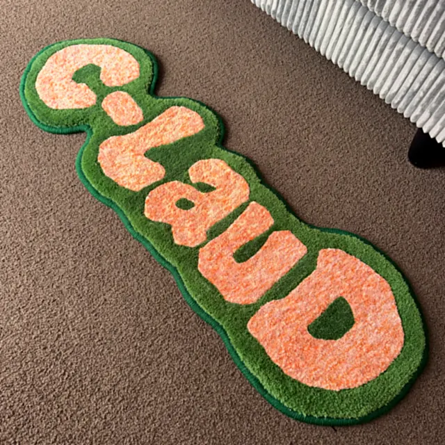 C-LAUD A handcrafted statement rug, hand-tufted by Rez Rug Studio